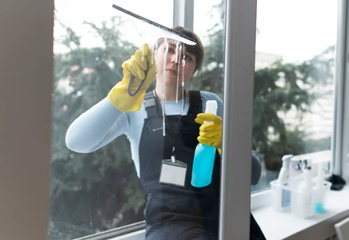 Nettoyage de vitres intérieures et extérieures à Chaumergy